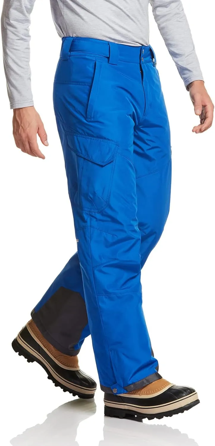 TSLA Men's Winter Snow Pants, Waterproof Insulated Ski Pants, Ripstop Windproof Snowboard Bottoms