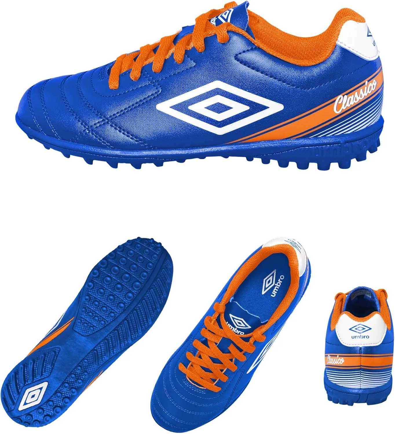 Umbro Boy's Classico X Tf Jr. Soccer Turf Shoe