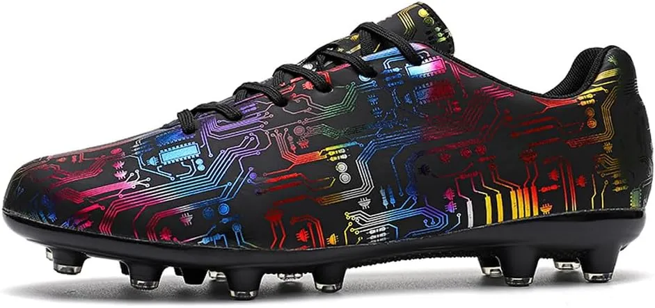 Unisex Low Top AG Sports Soccer Cleats Training Shoes Non-Slip Wear Resistant Football Shoes