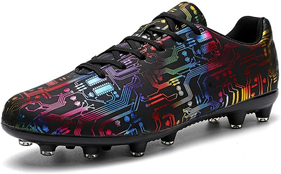 Unisex Low Top AG Sports Soccer Cleats Training Shoes Non-Slip Wear Resistant Football Shoes