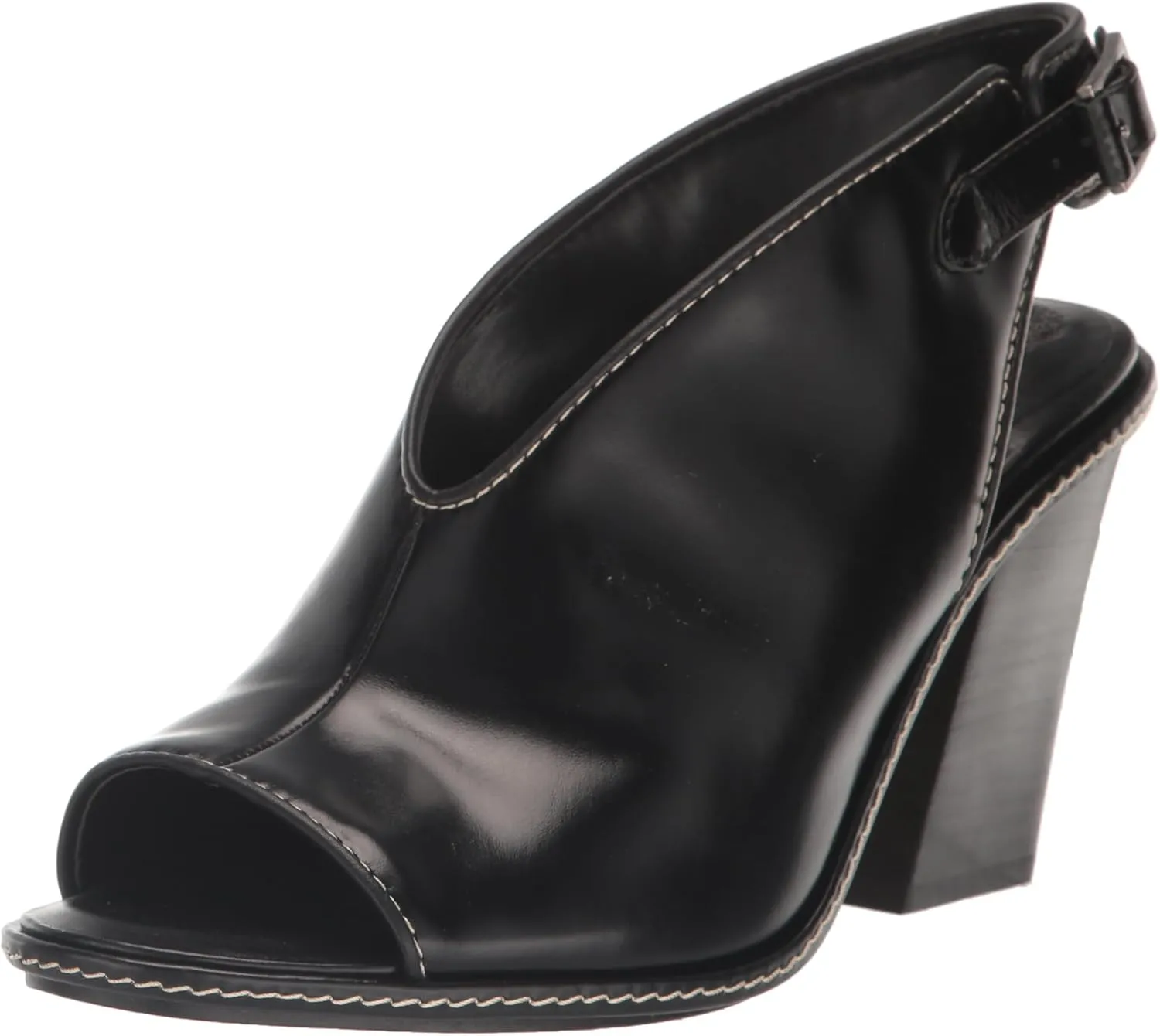 Vince Camuto Women's Fandree Stacked Heel Sandal Heeled