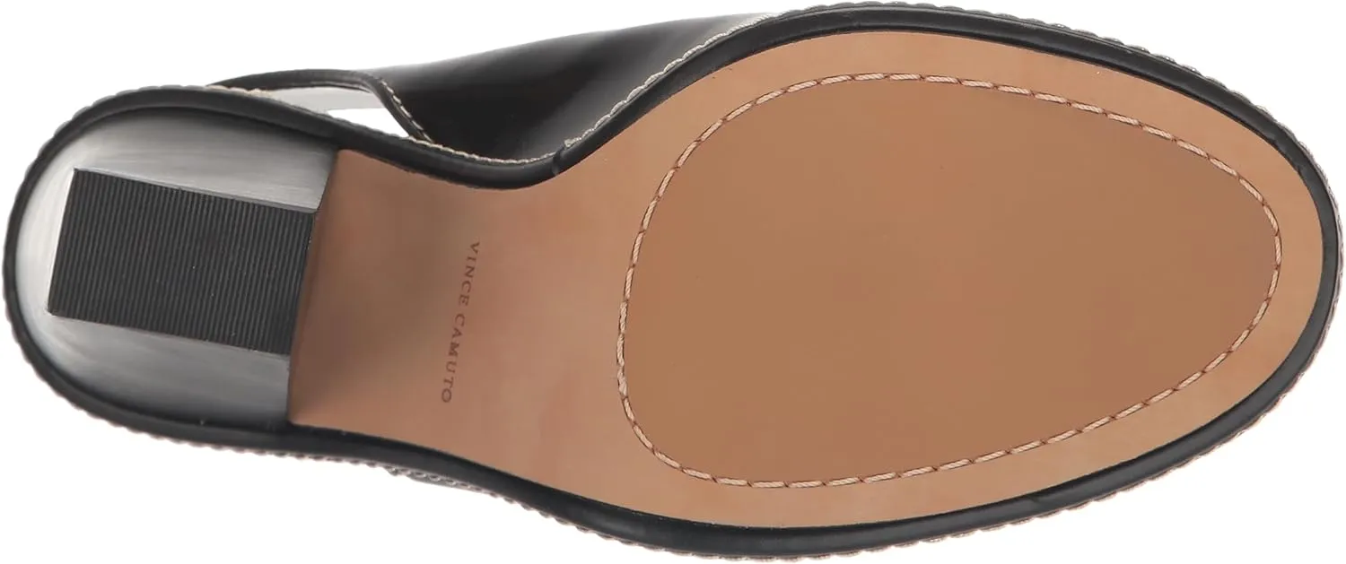 Vince Camuto Women's Fandree Stacked Heel Sandal Heeled
