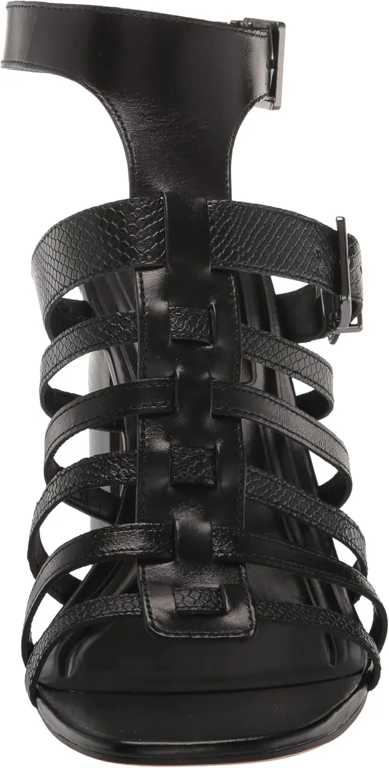 Vince Camuto Women's Hicheny Buckle High Heel Sandal Heeled