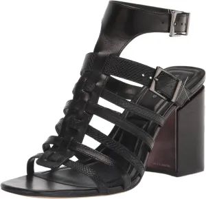 Vince Camuto Women's Hicheny Buckle High Heel Sandal Heeled