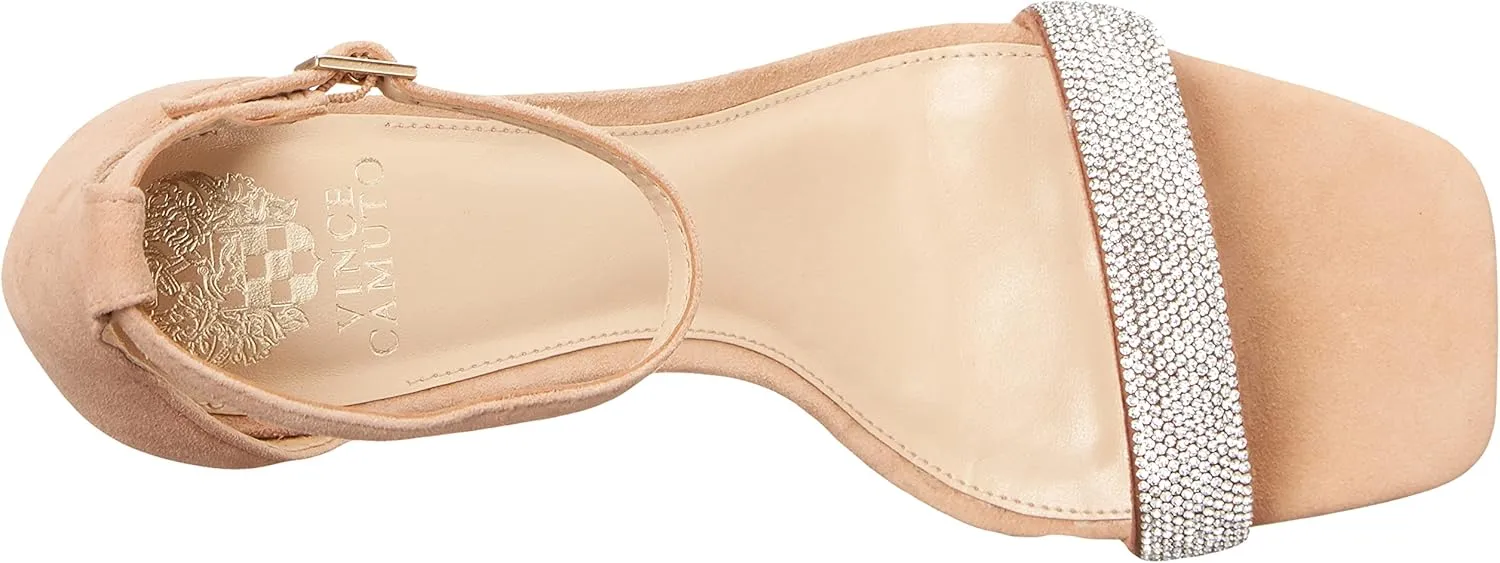 Vince Camuto Women's Relasha Embellished Sandal Heeled