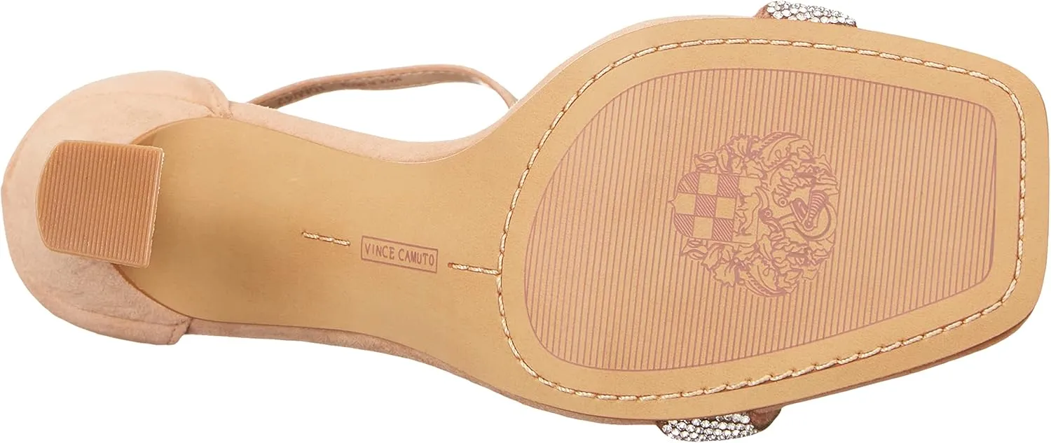 Vince Camuto Women's Relasha Embellished Sandal Heeled