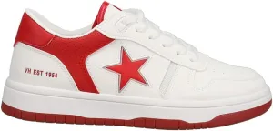 Vintage Havana Womens Fresh Metallic Lace Up Sneakers Shoes Casual - White