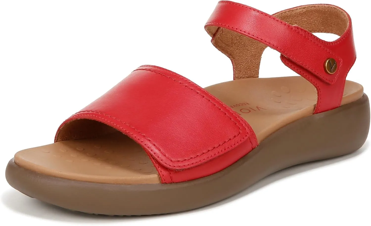Vionic Women's Awaken Ankle Straps Heeled Sandal