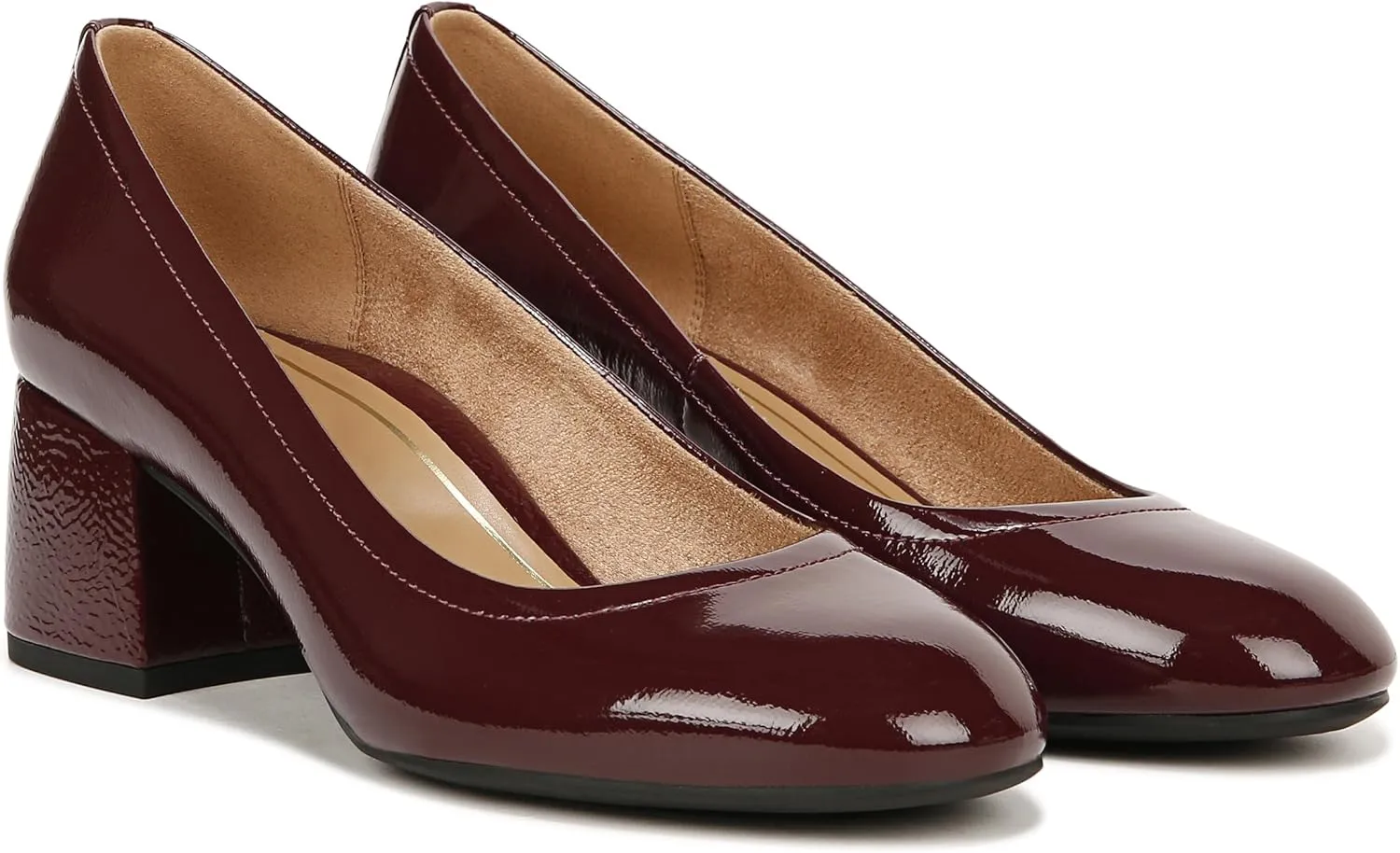 Vionic Women's Pump Heel Sandal Carmel Shoes with Arch Support