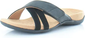 Vionic Women's Rest Zarie Slide Sandals- Supportive Sandals and Indoor/Outdoor Slip Ons That Includes an Orthotic Insole and Cushioned Outsole for Arch Support, Sizes 5-12