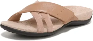 Vionic Women's Rest Zarie Slide Sandals- Supportive Sandals and Indoor/Outdoor Slip Ons That Includes an Orthotic Insole and Cushioned Outsole for Arch Support, Sizes 5-12
