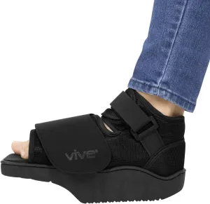 Vive Offloading Post-Op Shoe - Forefront Wedge Boot for Broken Toe Injury - Non Weight Bearing Medical Recovery for Foot Surgery, Hammer Toes, Bunion, Feet Pain - Walking Orthopedic (X-Large)