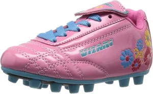 Vizari Blossom FG Soccer Shoe for Toddler/Little Kid | Synthetic Leather, Machine Washable, Unique Graphics, Comfortable Design, Durable Rubber Outsole (Toddler/Little Kid)