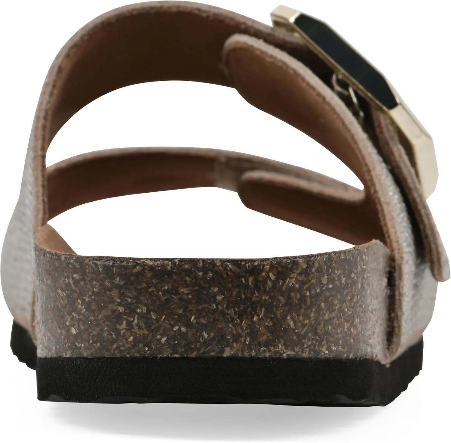 WHITE MOUNTAIN Women's Granitas Double-Strap Signature Comfort-Molded Footbed Sandal
