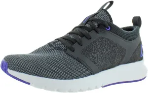 Womens Reebok Print Athlux Shatter Athletic Shoe (Variety) (8, C-Black/Ashe Grey)