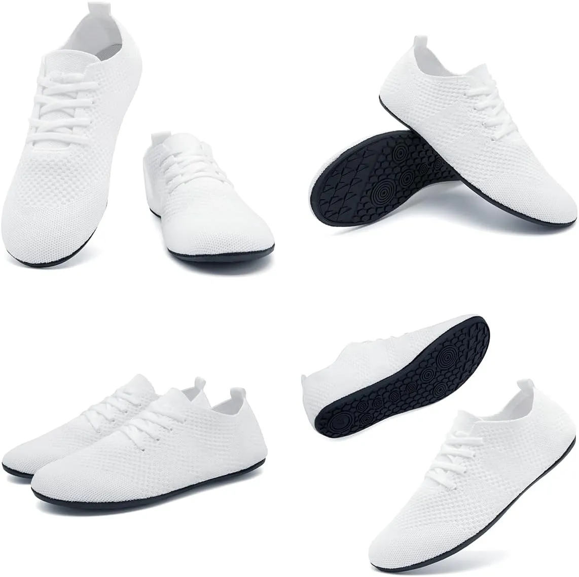 Women's Sneakers Walking Running Shoes Training Sport Gym Fitness Tennis Shoes Non Slip Barefoot Yoga Shoe Comfortable Lightweight Mesh Breathable Fashion Sneaker