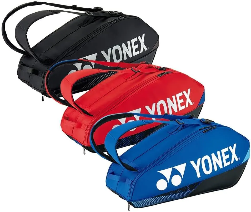 Yonex 6 Pack Tennis Bag (Red), BA92426