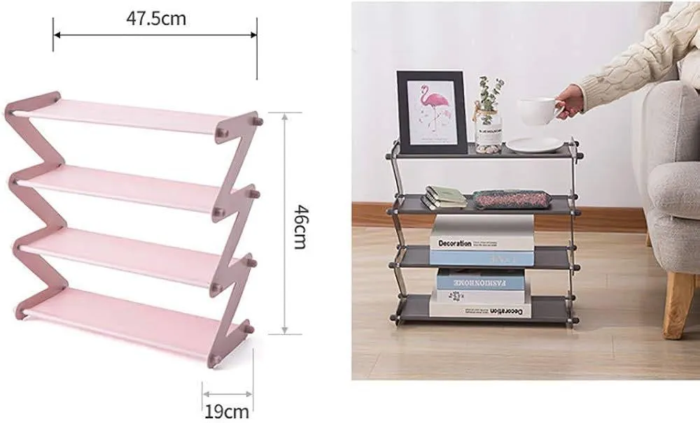 Z-SHAPED SHOE RACK