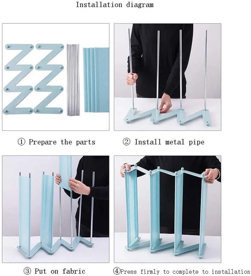 Z-SHAPED SHOE RACK