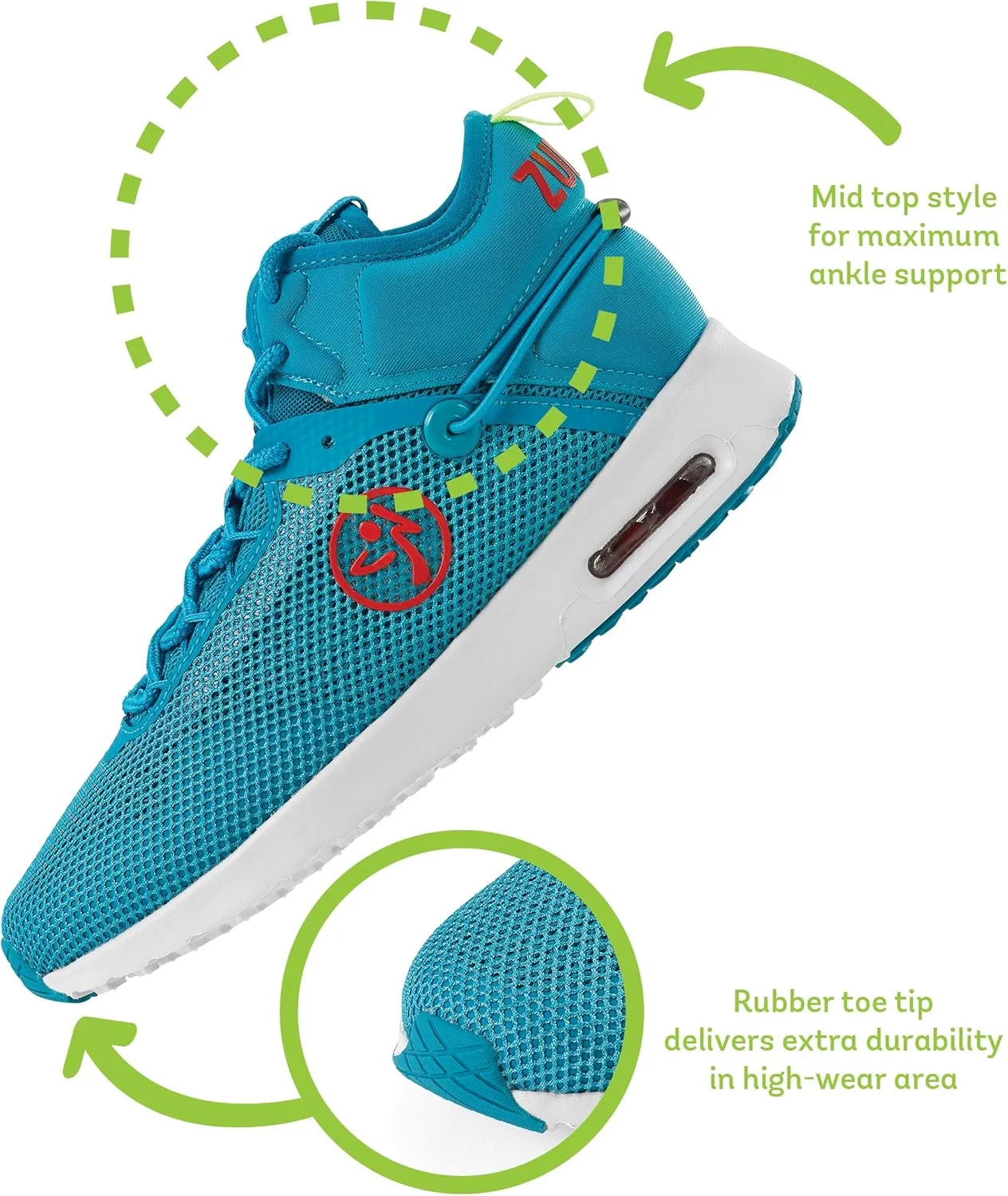 ZUMBA Women's Air Classic Remix Sneaker